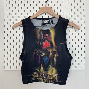 Reclaimed Vintage Stranger Things Cropped Tank